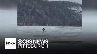 Police release new information about man who walked into icy river