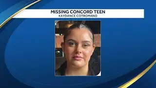 Police search for missing Concord teen