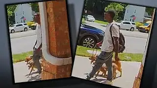 Police searching for man who killed, left 2 dogs inside Atlantic Station parking deck