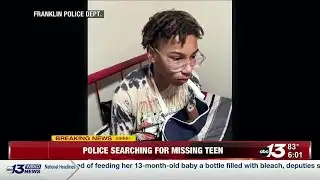 Police searching for missing Franklin teen