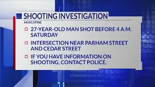 Police seek information about shots fired in Muscatine