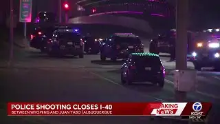 Police shooting closes I40 in Albuquerque