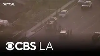 Police stage outside Huntington Beach home