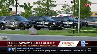 Police swarm Menomonee Falls FedEx facility