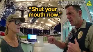 Police Teach Extremely Entitled Karen She Doesn