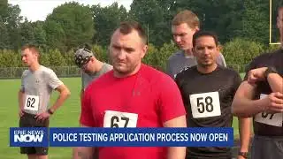 Police Testing Application Process Now Open