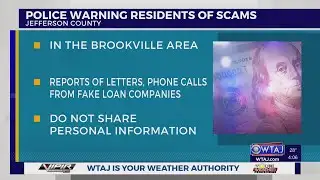 Police warn of multiple scams circulating Jefferson County