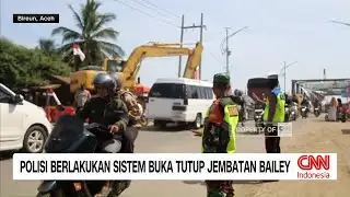 Polisi Berlakukan Sistem Buka Tutup Jembatan Bailey