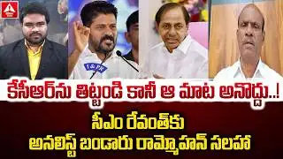కేసీఆర్ ను తిట్టండి కానీ ఆ మాట అనొద్దు..! | Political Analyst Bandaru Ram Mohan Rao | ANN Telugu