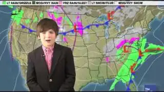 Poncho the weather man!