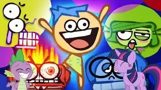 Ponies React To The Ultimate “Inside Out” Recap Cartoon (Haysay)