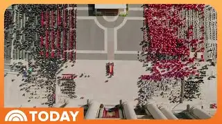 Pope Francis’ coffin leaves St. Peter’s Square after funeral