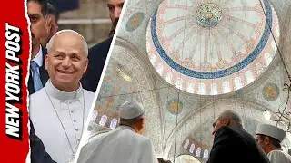 Pope Leo XIV Declines to Join in Prayer While Visiting Famous Blue Mosque in Turkey