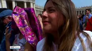 Pope wishes ‘Happy Easter’ in appearance at St Peter’s Square