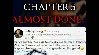 Poppy playtime c5 got new news!!!!!!! LETS GOOOOOOOO 