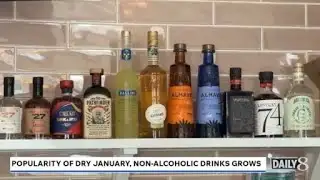 Popularity of Dry January, non-alcoholic drinks grows