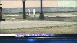 Portable Toilets Removed After Carnival
