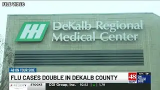 Positive Flu cases double in DeKalb County