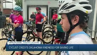 Positively Oklahoma: Cyclist credits Oklahoma kindness for saving life