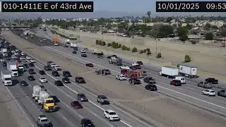 Possible road rage shooting along I-10 near 43rd Avenue