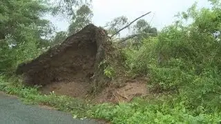 Possible tornado causes storm damage