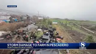 Possible tornado hits Santa Cruz County organic farm