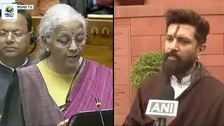 Post Budget Reaction on IND TV News – M K Chouhan