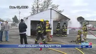 Post-Christmas fire safety tips