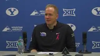 Post-game press conference | Kevin Young | BYU vs ARIZONA