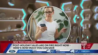 Post-holiday sales are on fire right now