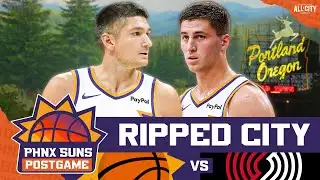 POSTGAME: Collin Gillespie MAKES HISTORY As Phoenix Suns STORM BACK vs Trail Blazers