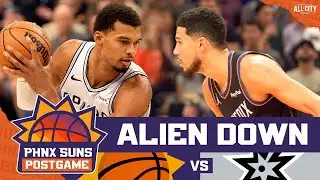 POSTGAME: Phoenix Suns SHUT DOWN Victor Wembanyama, Hand Spurs FIRST Loss