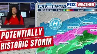 Potentially Historic Winter storm In The Coming Days