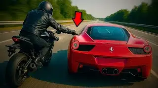 POV: Bikers Smashing Mirrors