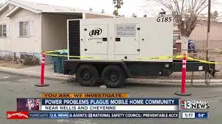 Power problems plague mobile home community