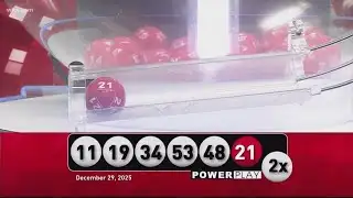 Powerball: December 29, 2025