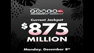 Powerball Monday Dec. 8: $875 Million Jackpot Hits After 3 Florida Winners |