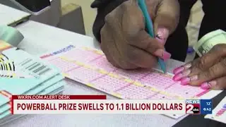 Powerball prize swells to $1.1 billion