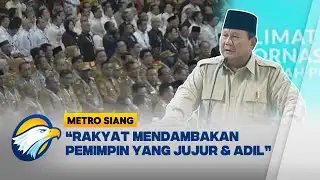 Prabowo Tegaskan Kepala Daerah Jauhkan Ego Sektoral - [Metro Siang]