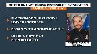 Prairie du Chien officer placed on administrative leave