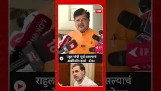 Pravin Darekar : राहुल गांधी मूर्ख असल्याचं अधोरेखीत झालं - दरेकर