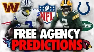 Predicting Landing Spots for the Top NFL Free Agents!! | NFL Analysis