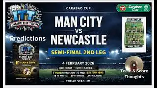 Predictions: One step from Wembley again — Newcastle United chase another final. Dreams on the line.