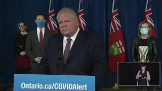 Premier Ford provides an update at Queen