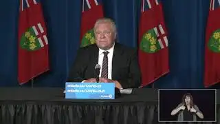 Premier Ford provides an update at Queen