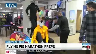 Preparing for the Flying Pig Marathon