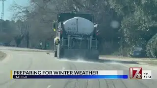 Preparing for weekend winter weather in Raleigh