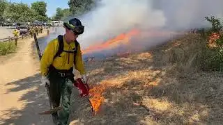 Prescribed burn at Shiloh Ranch