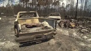Prescribed burn destroys homes