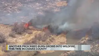 Prescribed burn grows into wildfire